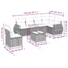 VidaXL 3221432 outdoor furniture set 3221432 Photo 8