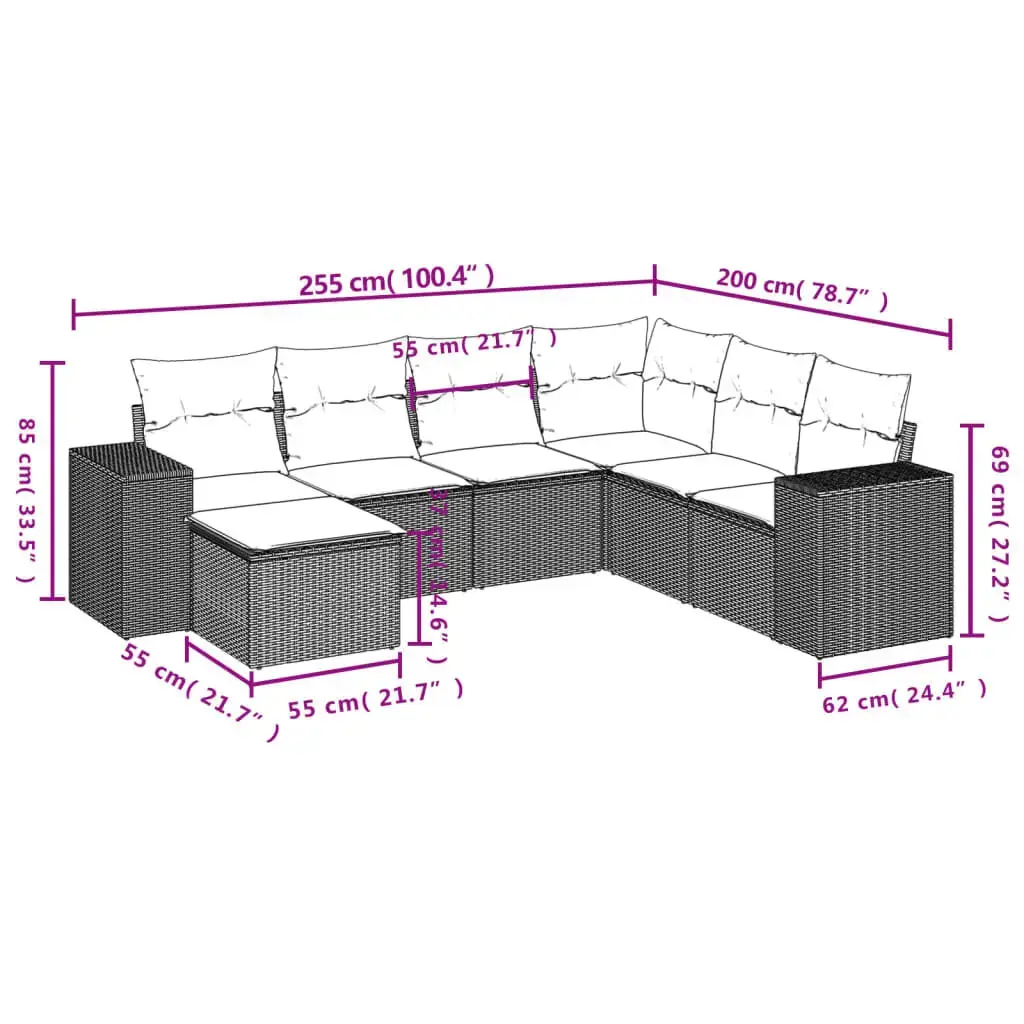 VidaXL 3255240 outdoor furniture set 3255240 Photo 3