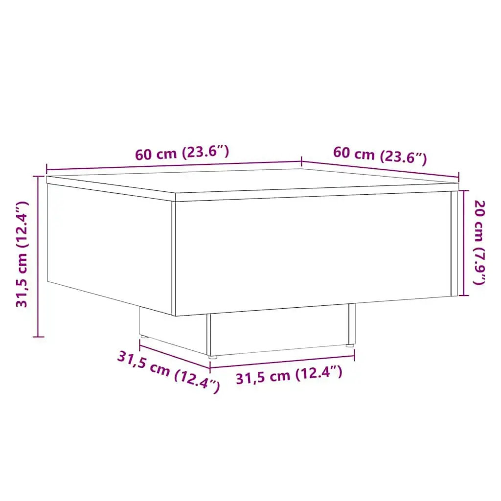 VidaXL 856551 coffee/side/end table 856551 Photo 9