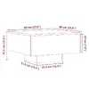 VidaXL 856551 coffee/side/end table 856551 Photo 9