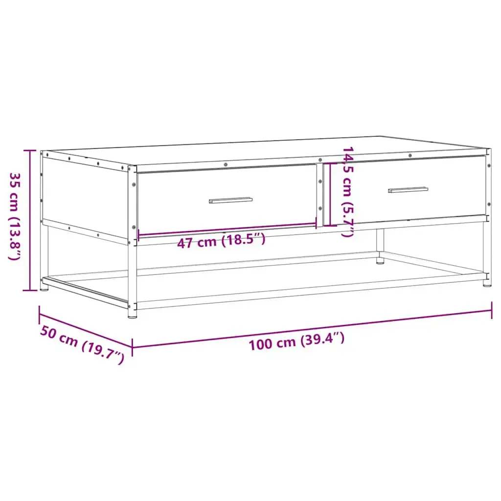 VidaXL 848782 coffee/side/end table 848782 Photo 11