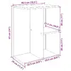 VidaXL 858656 nightstand/bedside table 858656 Photo 10