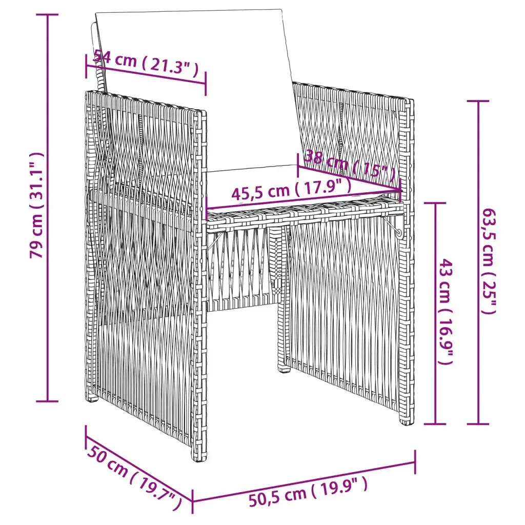 VidaXL 3210954 outdoor furniture set 3210954 Photo 16