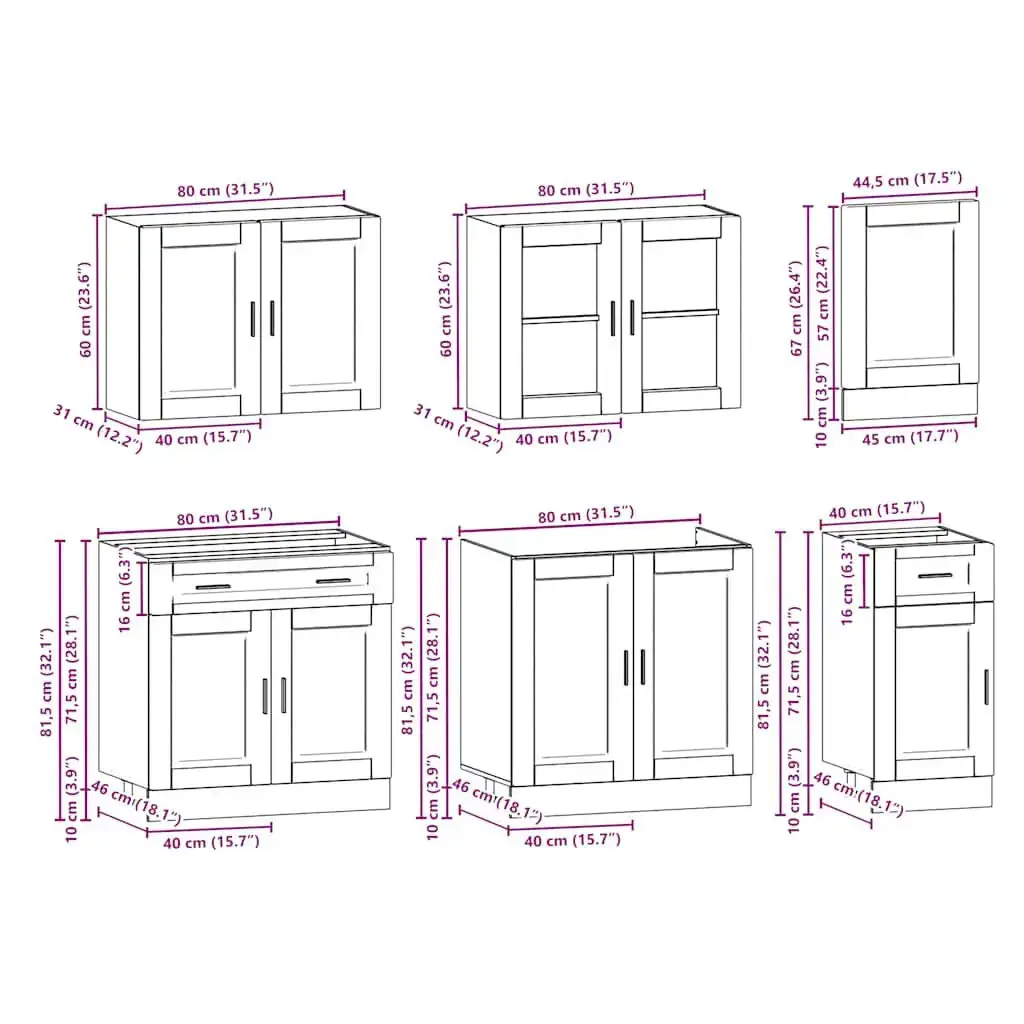 VidaXL 3314751 kitchen/dining storage cabinet 3314751 Photo 9