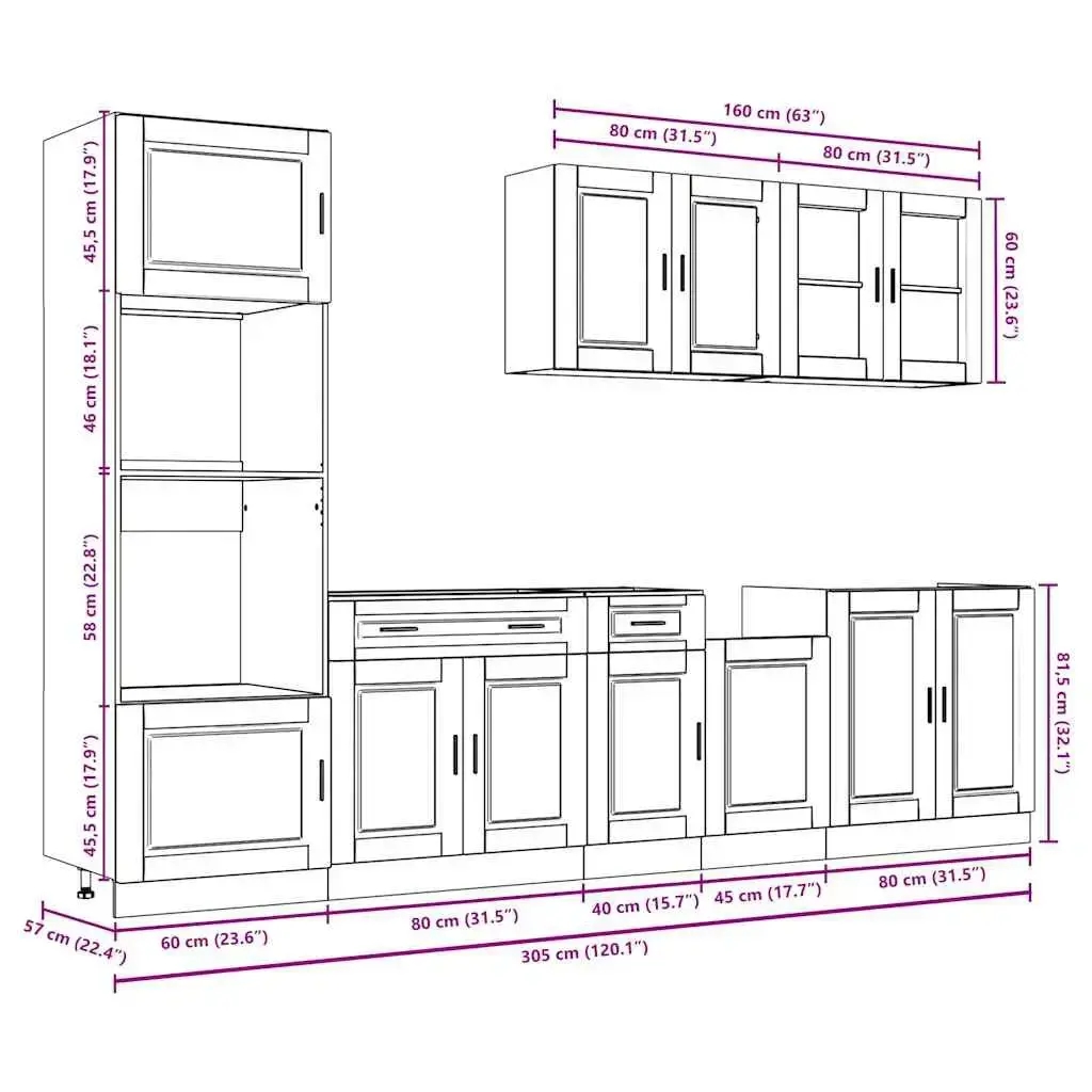 VidaXL 3314751 kitchen/dining storage cabinet 3314751 Photo 11
