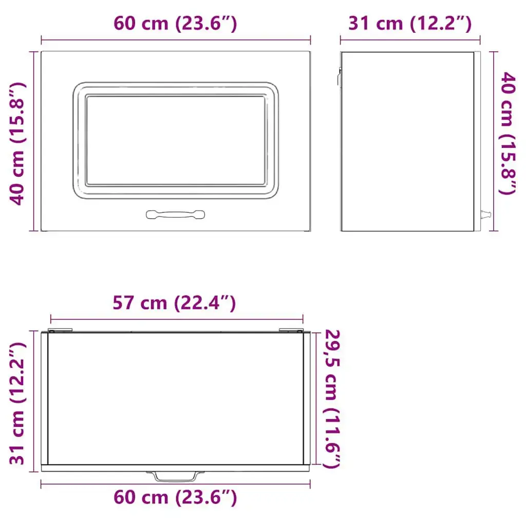 VidaXL 853598 kitchen/dining storage cabinet 853598 Photo 11