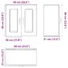 VidaXL 853579 kitchen/dining storage cabinet 853579 Photo 11