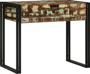 Туалетный стол VidaXL 90x50x75 см из восстановленной массивной древесины