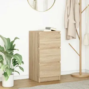 Комод VidaXL Sonoma Oak 37,5x35x76 см клееная древесина