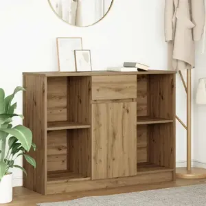 Комод VidaXL Artisan Oak 101x35x76 см клееная древесина