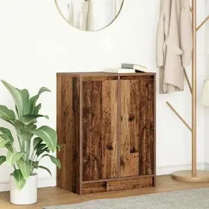 Chest of drawers VidaXL Stare drewno 57×34×76 cm glued wood construction