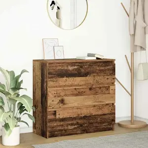 Skapītis VidaXL modelis 861740, vecināta stila koka skapītis, 80x35x76 cm, koksnes izcelsmes materiāls