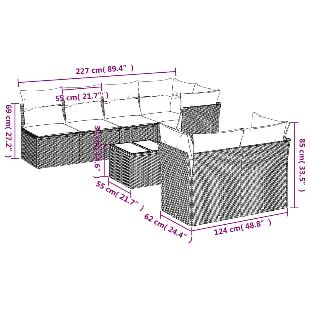 VidaXL 3249142 outdoor furniture set 3249142 Photo 3