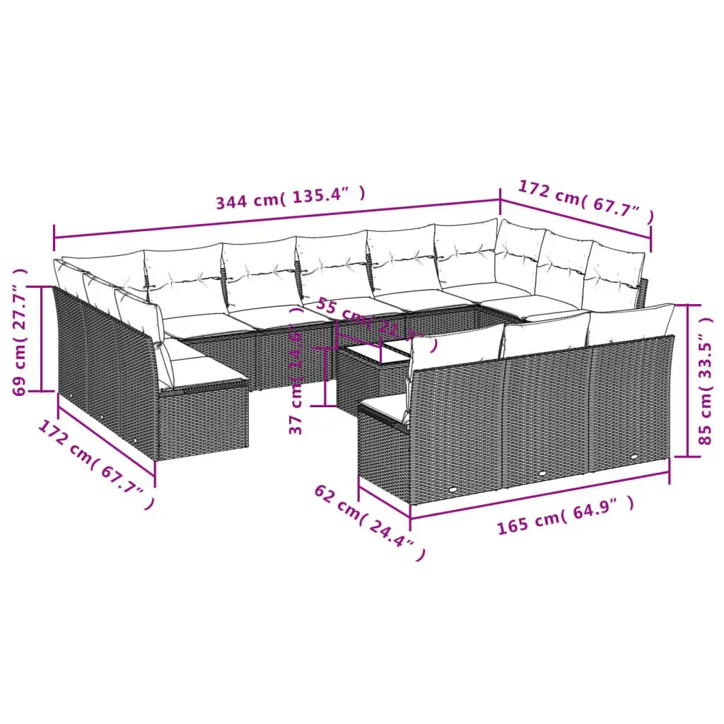 VidaXL 3218403 outdoor furniture set 3218403 Photo 3