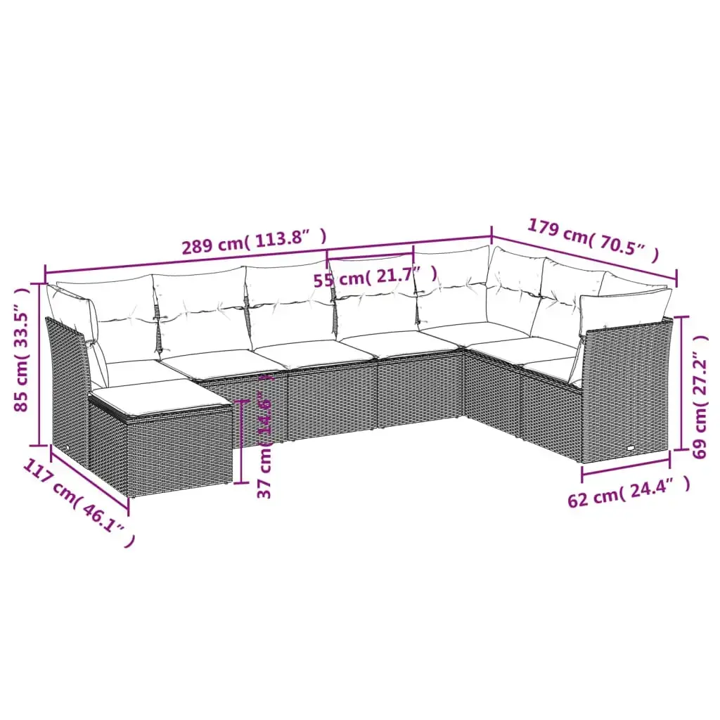 VidaXL 3249902 outdoor furniture set 3249902 Photo 3