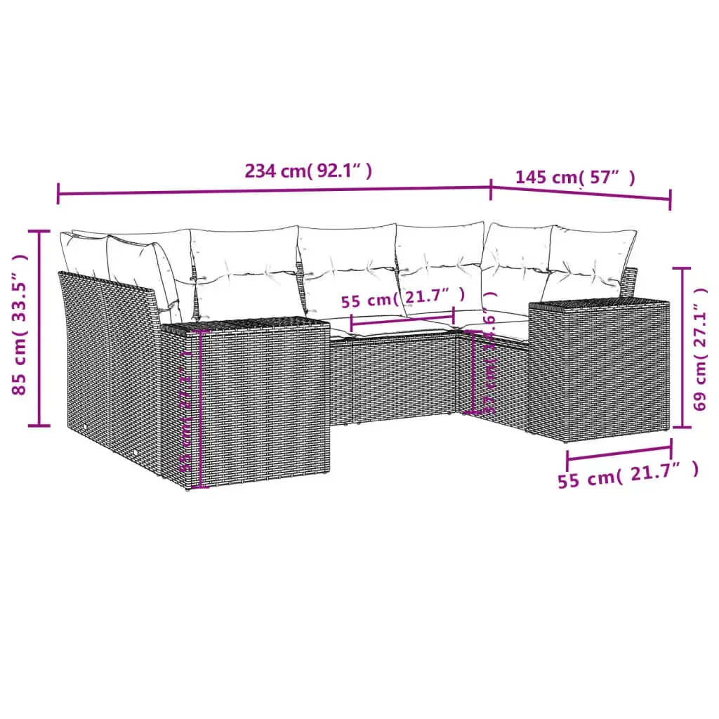 VidaXL 3255320 outdoor furniture set 3255320 Photo 3