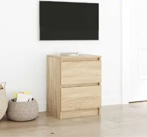 Тумба под ТВ VidaXL модель 861771, цвет дуб сонома, 40x35x54 см