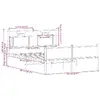 VidaXL 4106982 bed frame 4106982 Photo 10