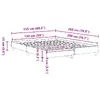 VidaXL 3328715 bed frame 3328715 Photo 10