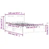 VidaXL 3207623 bed frame 3207623 Photo 15
