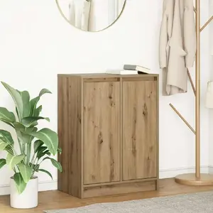 Комод VidaXL Artisan Oak 57×34×76 см, клееное дерево