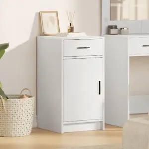 Буфет VidaXL 865064 белое дерево средний прямоугольный современный