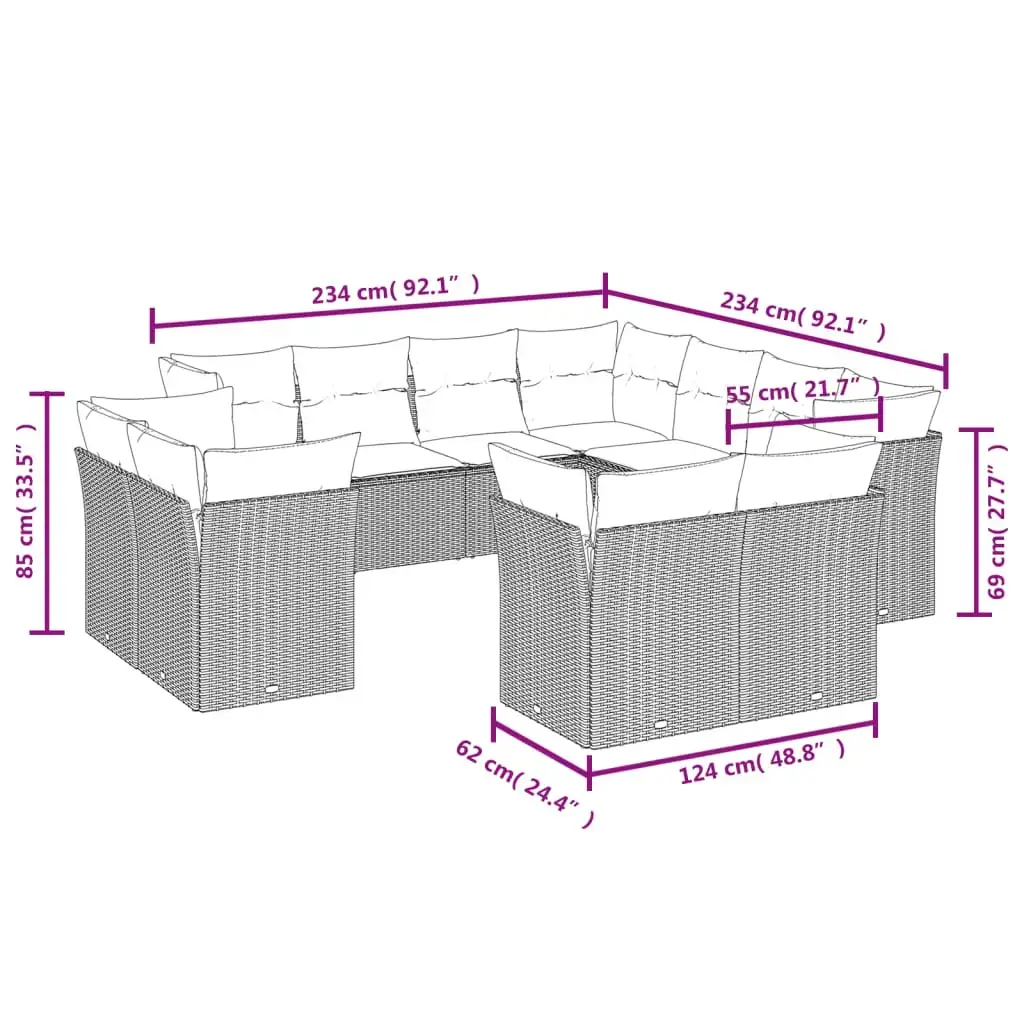 VidaXL 3250362 outdoor furniture set 3250362 Photo 3