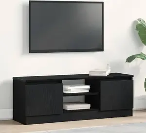 ТВ-тумба VidaXL, модель 862433, цвет черный дуб, 102 x 30 x 36 см