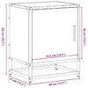 VidaXL 848714 nightstand/bedside table 848714 Photo 12