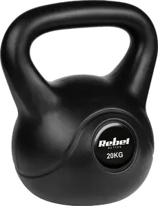 Гиря Rebel Active RBA-2320 чугунная 20 кг с битумным покрытием