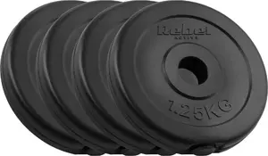 Weight plate set Rebel Active 4×1.25 kg, 31 mm hole, classic plate design