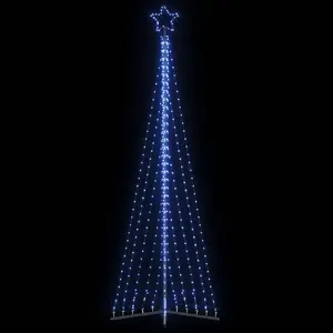 Virtenes gaismas VidaXL LED svētku gaismas, 495 zili LED, garums 300,5 cm
