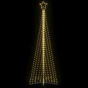 String Lights VidaXL 495 Warm White LED, 300.5 cm length