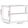 VidaXL 855944 nightstand/bedside table 855944 Photo 10