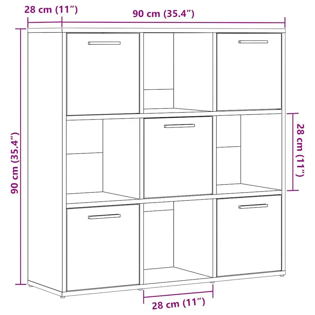 VidaXL 856058 living room bookcase 856058 Photo 11