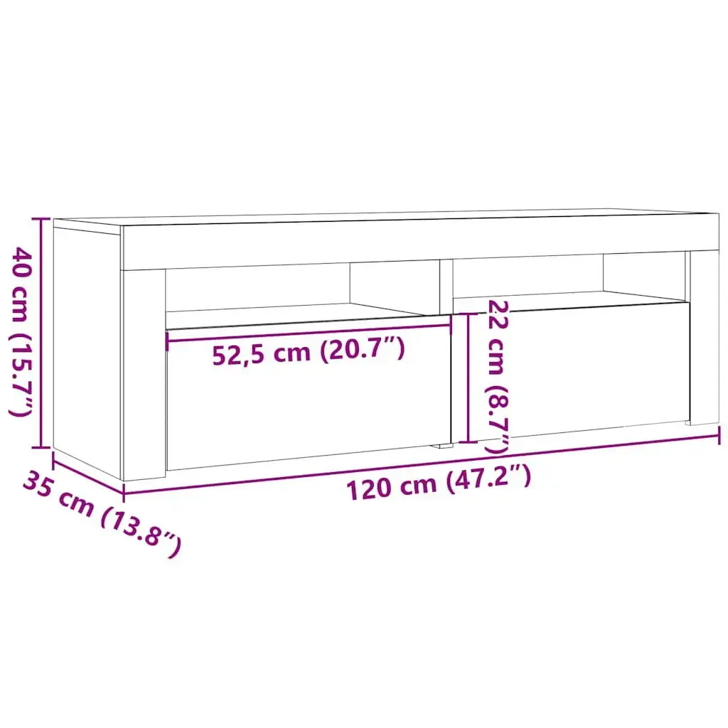 VidaXL 3329162 nightstand/bedside table 3329162 Photo 14
