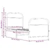 VidaXL 4100266 bed frame 4100266 Photo 9