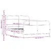 VidaXL 3318637 bed frame 3318637 Photo 9
