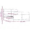 VidaXL 3318638 bed frame 3318638 Photo 9