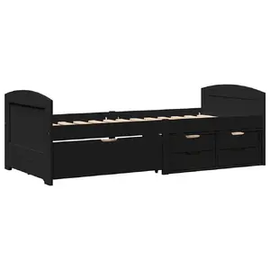 VidaXL 3314682 диван Диван-кровать Черный