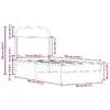 VidaXL 4100346 bed frame 4100346 Photo 9
