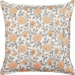 Decorative cotton cushion Beliani MEADIA 45 x 45 cm multicolored