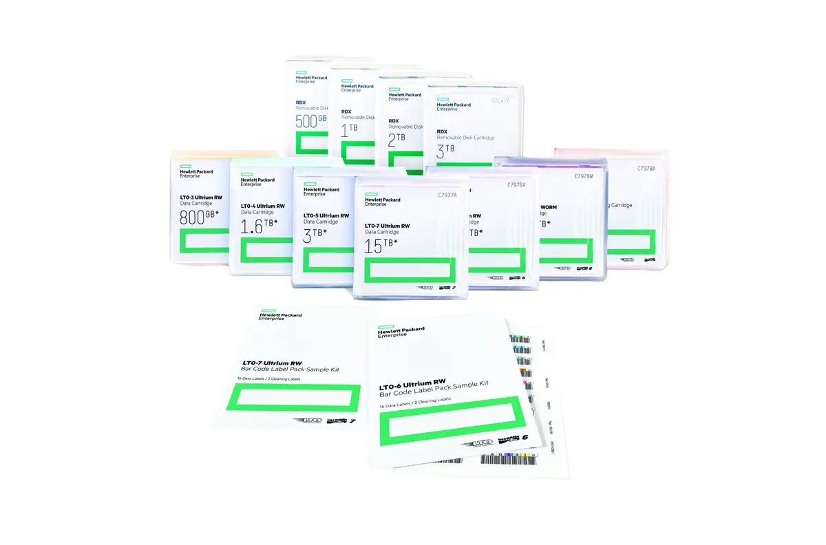 HP LTO-5 Ultrium RW Bar Code