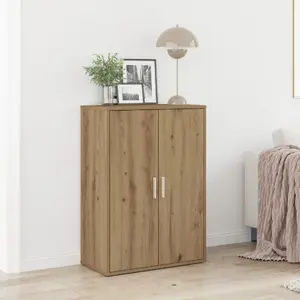 Буфет VidaXL Artisan средний дуб, деревянный шкаф для хранения, модель 862262