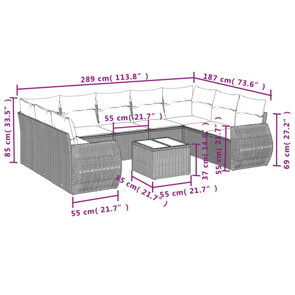 VidaXL 3254150 outdoor furniture set 3254150 Photo 3