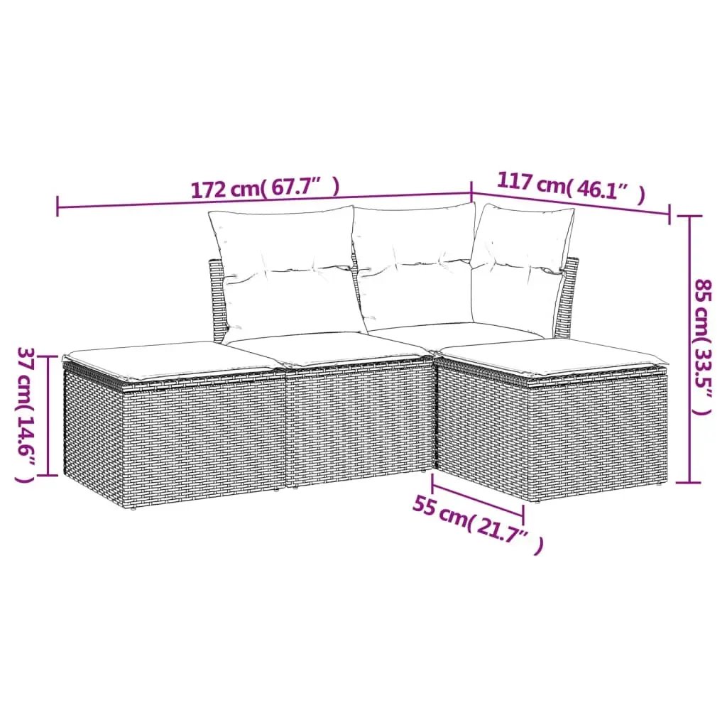 VidaXL 3249332 outdoor furniture set 3249332 Photo 3