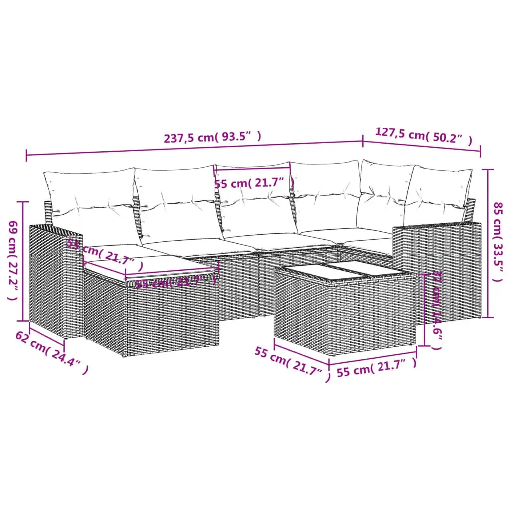 VidaXL 3219263 outdoor furniture set 3219263 Photo 3