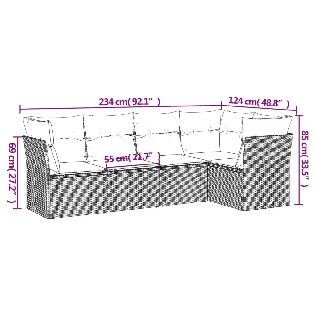 VidaXL 3249452 outdoor furniture set 3249452 Photo 3