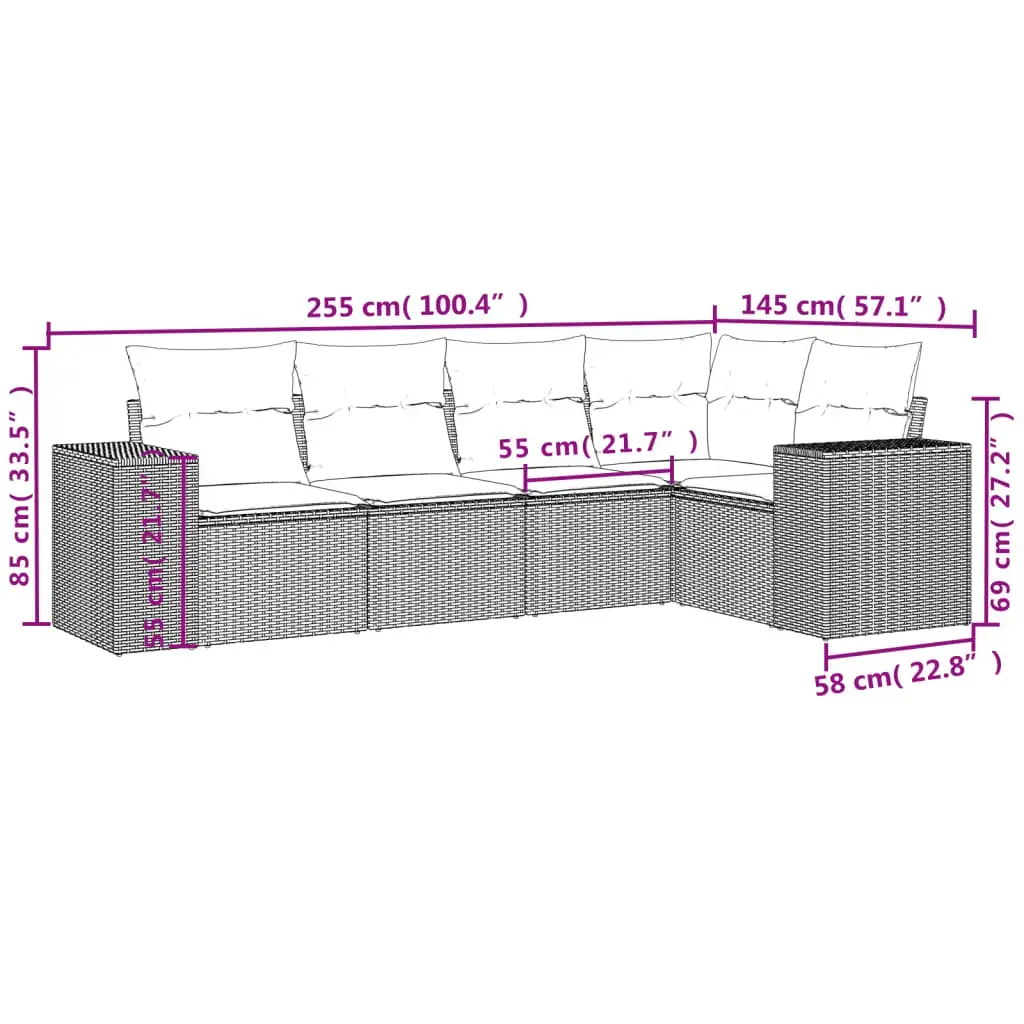 VidaXL 3254880 outdoor furniture set 3254880 Photo 3