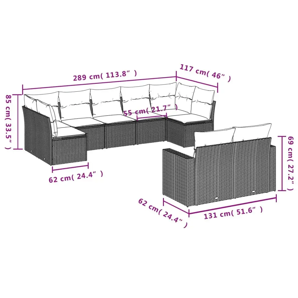 VidaXL 3251770 outdoor bench 3251770 Photo 3